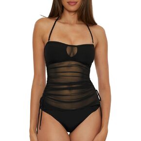 Becca Women's Muse Bandeau Tankini ، غير رسمي ، قم بتشغيل قمم ،