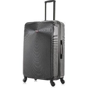 DUKAP INCEPTION Luggage with Spinner Wheels | Durable Lightweight Hardside Suitcase, Travel Bag with Handle and Trolley, 28-Inch Large Checked Luggage | Pink