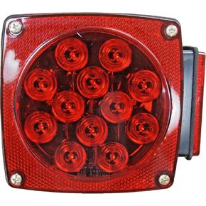 12V LED Submersible Trailer Tail Light Replacement Right Curb Side DOT HTL-007R