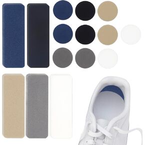30PCS Comfortable Shoe Heel Repair Patch, Self-Adhesive Sneaker Inside Patches, Shoe Heel Patches/Tennis Shoe Repair Patches for Sneaker, Self Adhesive Shoe Prevention Toe Heel Hole Repair Patch