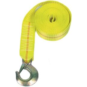 Rod Saver Heavy Duty Replacement Winch Strap (25 Feet, Yellow)