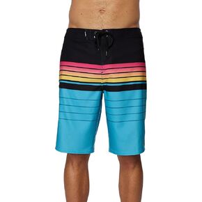 O'NEILL Mens Hyperfreak Heist Swim Trunks - 21 Inch Inseam Fixed Waist Boardshorts for Men with Pocket