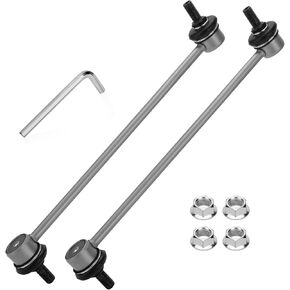 K80296 Zinc-Nickel Alloy Stabilizer Sway Bar Links for 2001-2005 Toyota Rav4/2005-2011 Mazda Tribute/2005-2011 Mercury Mariner /2005-2012 Ford Escape /2006-2012 Mitsubishi Eclipse Endeavor Galant