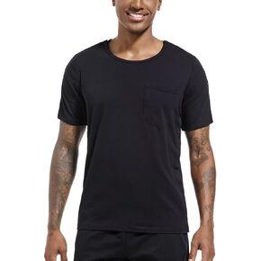 Unisex Post Shoulder Surgery Shirt Tear Away Snap Adaptive Clothes Button Down Recovery T-Shirts for Men
