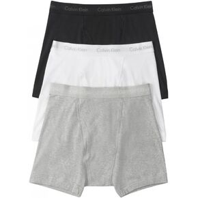 Calvin Klein underwear Men's Cotton Classic Fit 3-Pack Knit Boxers