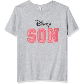 Disney Characters Kid Boy's Heather Crew Tee
