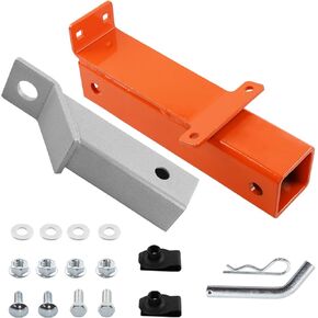 HQPASFY 2" Rear Hitch 093-1129-00 Heavy-Duty Hitch Assembly Compatible with Bad Boy Rebels & Rogue Models - Orange
