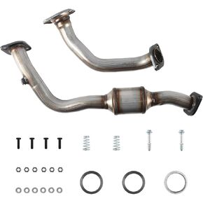 High Flow Rear Catalytic Converter Direct-Fit Compatible with Toyota Rav4 2.5L 2013 2014 2015 2016 2017 2018, Exhaust Muffler Front Pipe Fit For 2013-2018 Toyota RAV4 2.5L