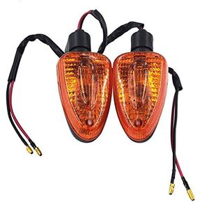 Universal Motorcycle Rear Turn Signal Indicator Light Compatible with BMW C600 SPORT 2012-2014 F700GS 2012 2013 2014 F800R 2009-2016 HP2 Megamoto 2006-2010 K1200S 2005-2008 R1200RS 2015 2016