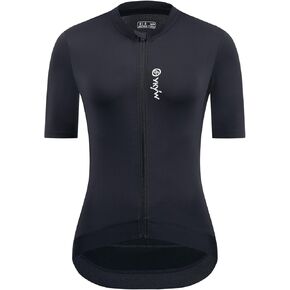 YKYWBIKE Cycling Jerseys Women Short Sleeve,Bike Shirts for Women Breathable Cycle Jersey with 4 Pockets in Kuwait