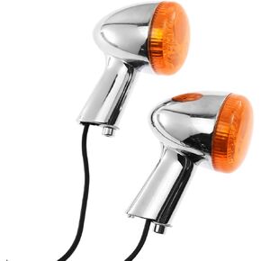 HDBUBALUS Rear LED Turn Signal Light Amber Lens Running Brake Light Indicator Lamp Fit for Harley Sportster XL883 XL1200 1992-2022