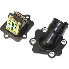 Intake Manifold with Reed Valves for 2 stroke 50 90cc Scooter Moped ATV