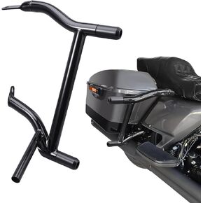 Motorycycle Saddle Bag Guards Rear Saddlebag Guards Support Compatible with 2009-2024 Harley Touring Street Glide Road King Electra Ultra Road Glide