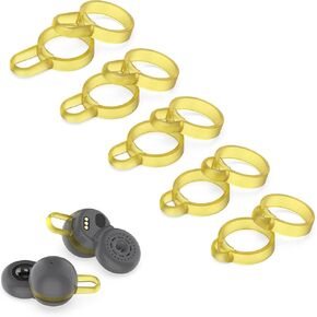 خطافات الأذن متوافقة مع داعمي حلقة LinkBuds من سوني، وأغطية سماعات الأذن السيليكون بأحجام مختلفة (رمادي) in Kuwait