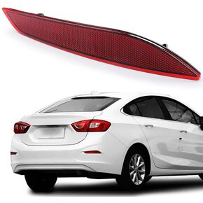 Rear Bumper Reflector Light for Chevrolet Cruze 2016 2017 2018 2019 (Right (Passenger) Side)