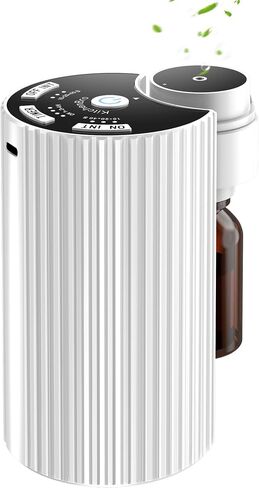 Waterless Diffuser for Essential Oils Smart Tech Waterless Nebulizer Rechargeble Battery Powered Portable for Home Car Office(Upgraded) in Saudi Arabia