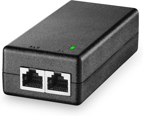 YuLinca 2.5 Gigabit PoE+ Injector, 802.3af/at Power Over Ethernet PoE Adapter, 10/100/1000Mbps, Non-PoE to PoE Adapter, Plug & Play, Distance Up to 100 Meters (328 ft.) in Saudi Arabia