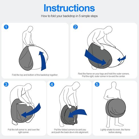 WELLMAKING 32 Inch (80cm) Reflector Photography, Collapsible Light Reflector with Threaded Handle & tilt Adapter, 5 in 1 Handle Reflector for Lighting -Translucent, Silver, Gold, White and Black in Kuwait