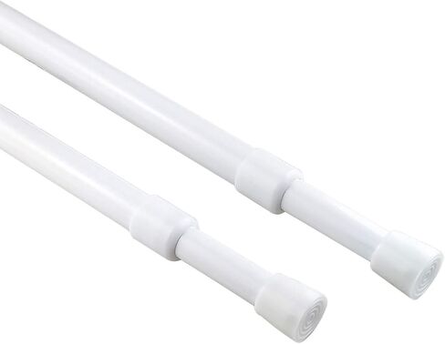 Kxlife 2 Pack 5/8 "قضيب ستارة التوتر ، قضبان التوتر RV ، قضبان خزانة من 10 إلى 16 بوصة in Kuwait