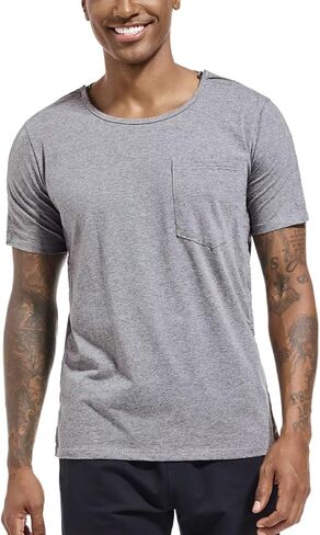 Landofgenie Unisex Post Shoulder Surgery Shirt Tear Away Snap Adaptive Clothes Button Down Recovery T-Shirts for Men in Kuwait