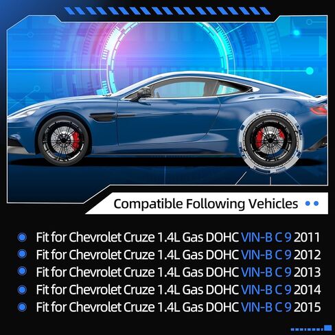 Engine Cylinder Head Gasket Set Fit for Chevy Cruze 1.4L Gas DOHC VIN-B C 9 2011-2015, HS54898 HS26540PT-1 Head Gasket Kit with Turbo Engine Timing Tool Kit/Camshaft Holding Locking Tool Set in Kuwait