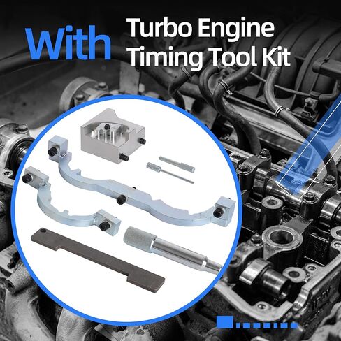 Engine Cylinder Head Gasket Set Fit for Chevy Cruze 1.4L Gas DOHC VIN-B C 9 2011-2015, HS54898 HS26540PT-1 Head Gasket Kit with Turbo Engine Timing Tool Kit/Camshaft Holding Locking Tool Set in Kuwait