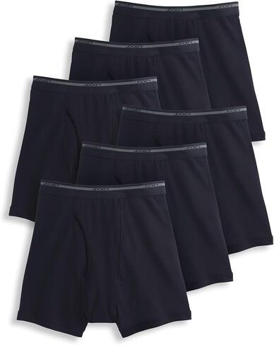 Jockey Men's Lightweight Classic 5" Boxer Brief - 6 Pack in Kuwait