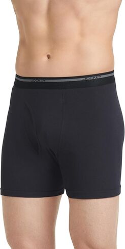 Jockey Men's Lightweight Classic 5" Boxer Brief - 6 Pack in Kuwait