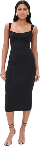 Good American Women's Scuba Sweetheart Midi Dress in Saudi Arabia