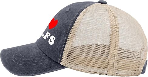 I Love Milfs Hats Funny Hats for Women hat in Saudi Arabia
