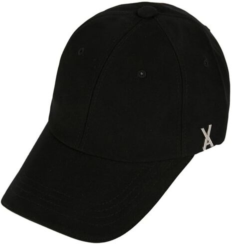 VARZAR【Official Store Silver Stud Over fit Ball Cap / 3colors Unisex Deeper Small face Effect UV Protection hat in Saudi Arabia