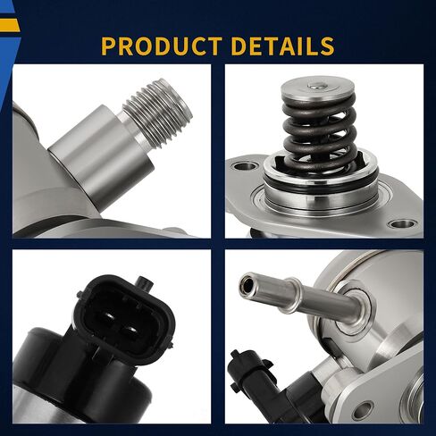 DWVO High Pressure Fuel Pump Compatible with L4 2.0L Engines,2012-2018 Ford Edge, Escape, Explorer, Focus, Fusion, Taurus,2012-2017 Land Rover Discovery Sport, 2013-2016 Lincoln LR2, MKC, MKT, MKZ in Kuwait