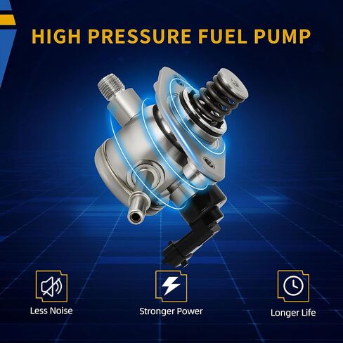 DWVO High Pressure Fuel Pump Compatible with L4 2.0L Engines,2012-2018 Ford Edge, Escape, Explorer, Focus, Fusion, Taurus,2012-2017 Land Rover Discovery Sport, 2013-2016 Lincoln LR2, MKC, MKT, MKZ in Kuwait