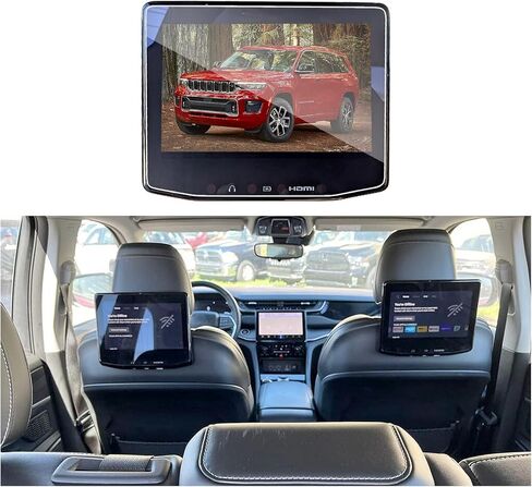 2pcs 2024 Grand Cherokee L Durango Pacifica Screen Protector 10.1Inch 2024 2023 2022 2021 Grand Cherokee L/Durango/Chrysler Pacifica Screen Protector 2023 Durango Accessories in Kuwait