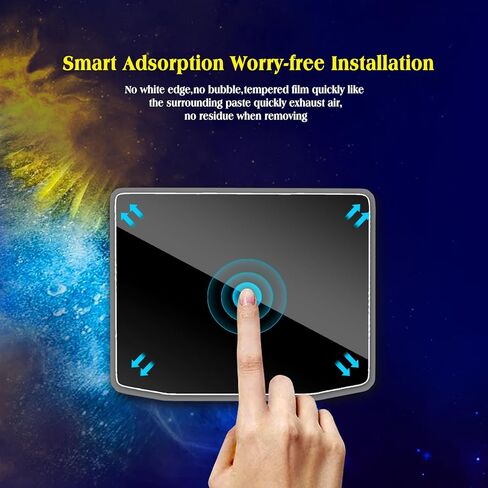 2pcs 2024 Grand Cherokee L Durango Pacifica Screen Protector 10.1Inch 2024 2023 2022 2021 Grand Cherokee L/Durango/Chrysler Pacifica Screen Protector 2023 Durango Accessories in Kuwait