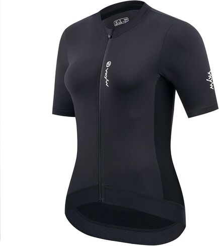 YKYWBIKE Cycling Jerseys Women Short Sleeve,Bike Shirts for Women Breathable Cycle Jersey with 4 Pockets in Kuwait