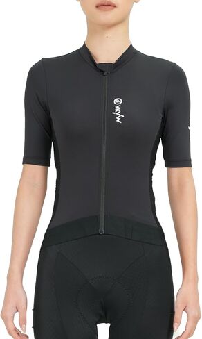 YKYWBIKE Cycling Jerseys Women Short Sleeve,Bike Shirts for Women Breathable Cycle Jersey with 4 Pockets in Kuwait