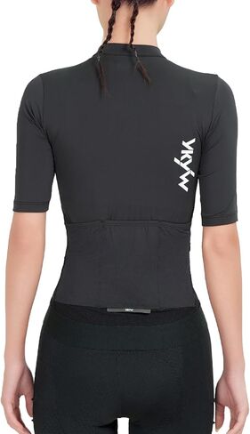 YKYWBIKE Cycling Jerseys Women Short Sleeve,Bike Shirts for Women Breathable Cycle Jersey with 4 Pockets in Kuwait