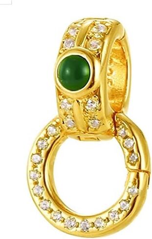 مشابك كفالة مزدوجة من الفضة الإسترليني عيار 925، 14.5 مم، مشابك تويستر موصل لقلادة السوار، إكسسوارات صنع المجوهرات بنفسك (لون بلاتيني) in Kuwait