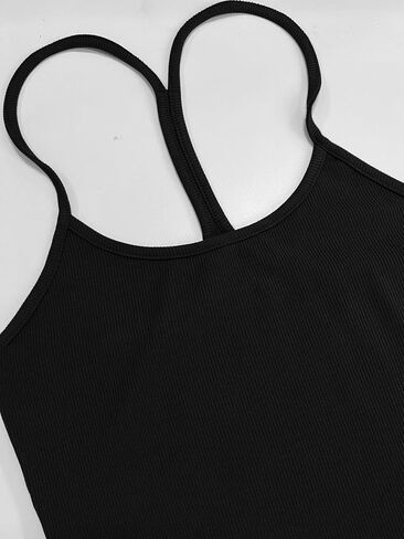 Women Workout Tops Racerback Tank Tops Basic Cute Summer 2025 Camisole Crew Neck Going Out Slim Fit Shirts in Saudi Arabia