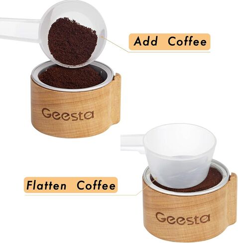 Easy-Seal Coffee Capsule Refill Kit for Nespresso Vertuoline with a Brush, Scoop, Reusable Capsule Holder, and 80 Premium Foil Seals in Kuwait