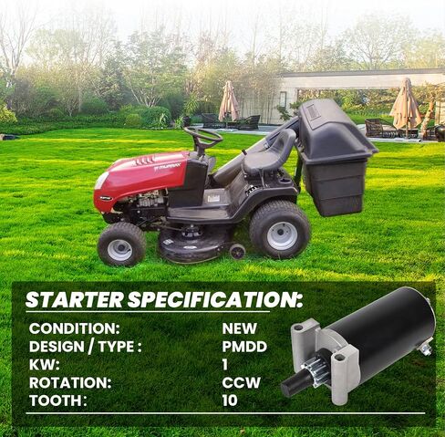 Kohler Starter Motor (9-Teeth) استبدال 7000 سلسلة KT715-KT745 الشجاعة Twin SV710-SV840 1999-1140051 32-098-08 3209808 3209801 32-098-03 32-098S 410-21111 in Saudi Arabia