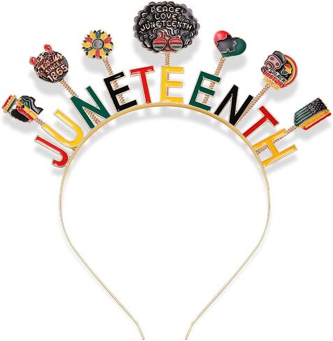 African Headbands for Women Black History Juneteenth Headband Ethnic African Women Flag Independence Day Accessory in Kuwait