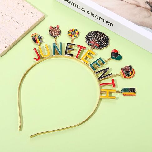 African Headbands for Women Black History Juneteenth Headband Ethnic African Women Flag Independence Day Accessory in Kuwait