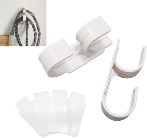 CPAP Hose Holder Hanger – Anti-Skid Tubing Holder for Tangle-Free Comfort & Better Sleep (White) in Saudi Arabia
