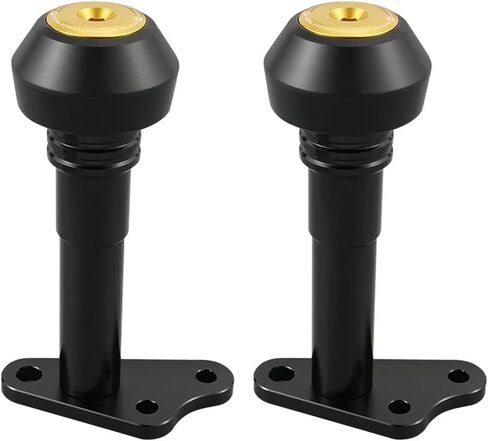 Black Aluminum Frame Sliders Frame Guards Compatible with Suzuki DRZ400S DRZ400SM 2000 2001 2002 2003 2004 2005 2006 2007-2020 2021 2022 2023 2024 See Fitment in Saudi Arabia