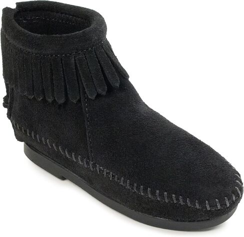 حذاء Minnetonka بسحاب خلفي (طفل صغير/طفل صغير/طفل كبير) in Kuwait