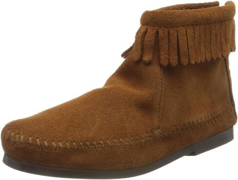 حذاء Minnetonka بسحاب خلفي (طفل صغير/طفل صغير/طفل كبير) in Kuwait