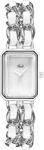 Gosasa Women's Watch Watch Chain Brid Band Fashion Square Bracelet Watches for Women Retro Minimalist Quartz Waterproof Ladies Watch in Kuwait