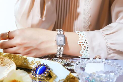 Gosasa Women's Watch Watch Chain Brid Band Fashion Square Bracelet Watches for Women Retro Minimalist Quartz Waterproof Ladies Watch in Kuwait
